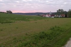 Morgenrot bei Schermau